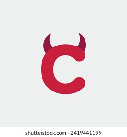 Elemento de plantilla de diseño de la letra C del logotipo