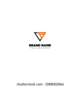 Logo letter C and S. Clean and simple geometric logo. You can use it for your company.