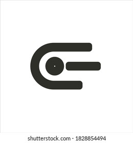 logo letter C and letter I unique combination