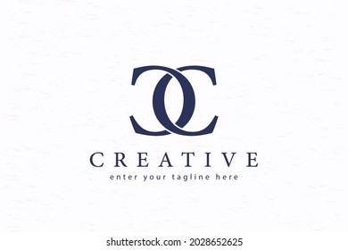 logo letter c Vector cc Letter design for company