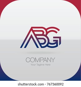 Logo Letter Combinations A, B and G. 3 Letter Combinations