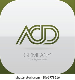 Logo Letter Combinations A, C and D. 3 Letter Combinations