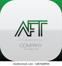 Logo Letter Combinations A, F and T. 3 Letter Combinations