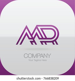 Logo Letter Combinations A, A and R. 3 Letter Combinations