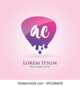 Logo Letter Combinations A and C