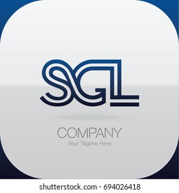 Logo Letter Combinations S, G and L. 3 Letter Combinations