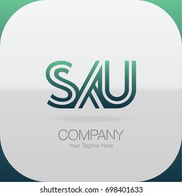 Logo Letter Combinations S, K and U. 3 Letter Combinations