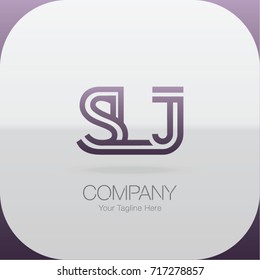 Logo Letter Combinations S, L and J. 3 Letter Combinations