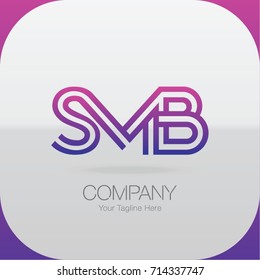Logo Letter Combinations S, M and C. 3 Letter Combinations