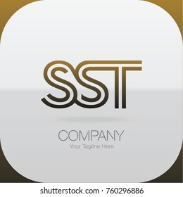 Logo Letter Combinations S, S and T. 3 Letter Combinations