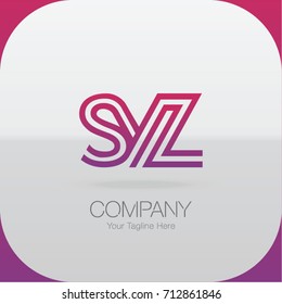 Logo Letter Combinations S, Y and Z. 3 Letter Combinations
