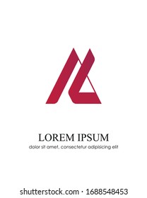 logo letter A . letter logo. company logo. abstrack logo