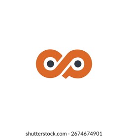 Logo Letter CP Simple Modern