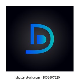 logo letter d