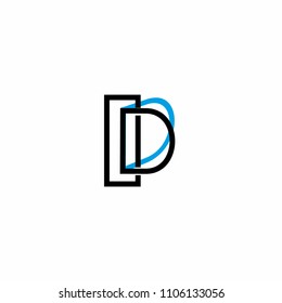 Logo letter D or DD
