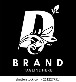 LOGO-SCHREIBEN D VEKTORGRAFIK