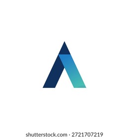 Logo letter A logo design. Luxury linear creative monogram. Letter A Professional logo for all kinds of business. Modern A Logo Concept Sleek, Professional, and Minimalist Branding Design.