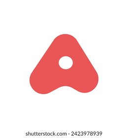 Letra de logotipo Elemento de plantilla de diseño A