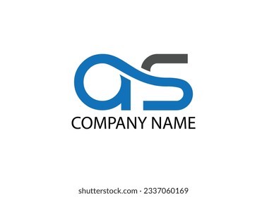 ALS Logo. Letter Design Vector.as sa Logo-Design