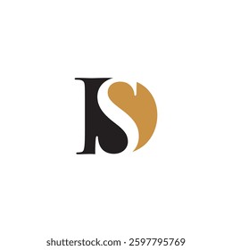 Logo Letter DS Minimalist Simple