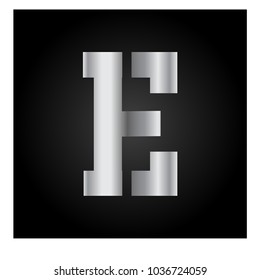 logo letter e
