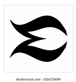 logo letter e