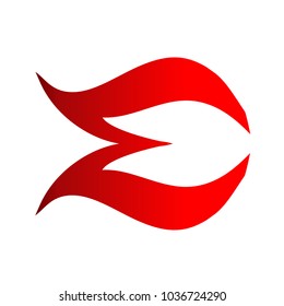 logo letter e
