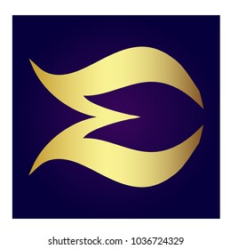 logo letter e