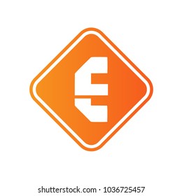logo letter e