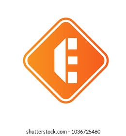 logo letter e