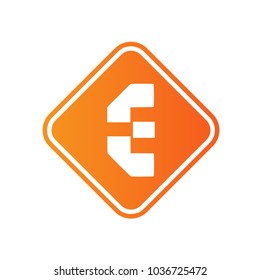 logo letter e