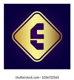 logo letter e