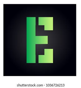 logo letter e