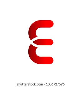 logo letter e