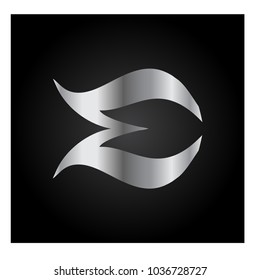 logo letter e