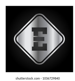 logo letter e