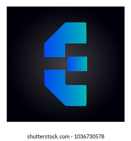 logo letter e
