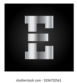 logo letter e