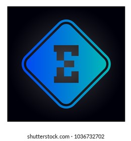 logo letter e