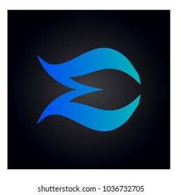logo letter e