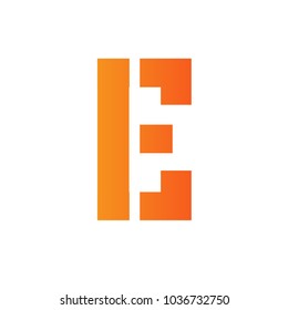 logo letter e