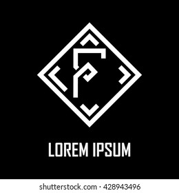 Logo letter F