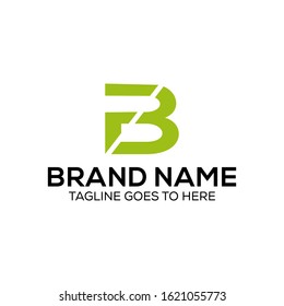 Logo letter F abstrac - vector