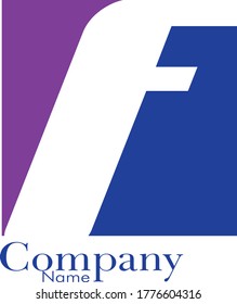  logo letter f  graphic vector design element
