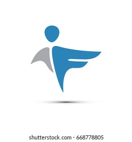 Logo letter F modern and cool