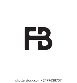 Logo Letter FB Modern Simple