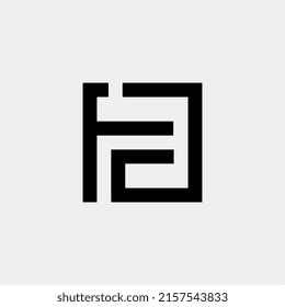 logo letter FG letter company name