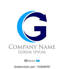 logo letter g company name