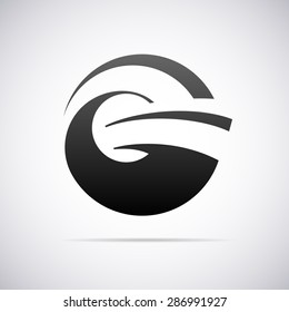 logo for letter g. Design template