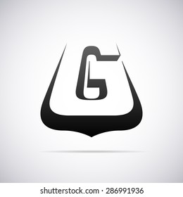 logo for letter g. Design template